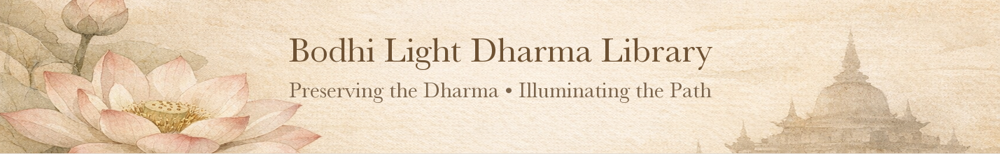 Bodhi Light Dharma Library